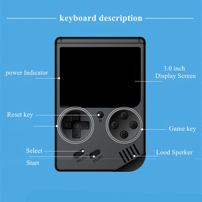 RETRO HANDHELD GAMES CONSOLE